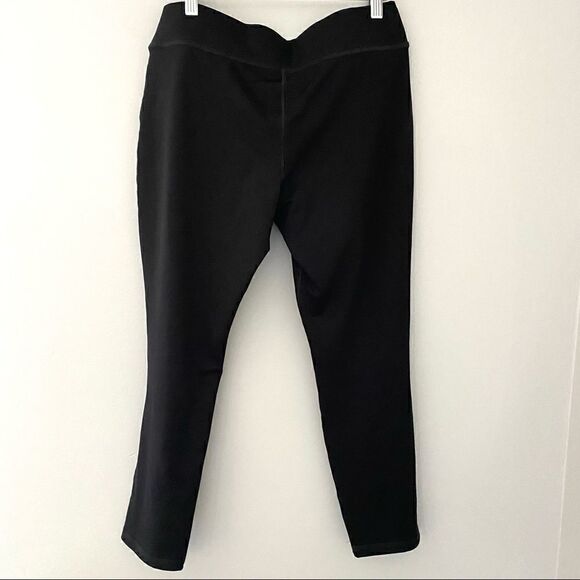 Susan Lucci Black athletic leggings Medium Petite - Picture 5 of 10